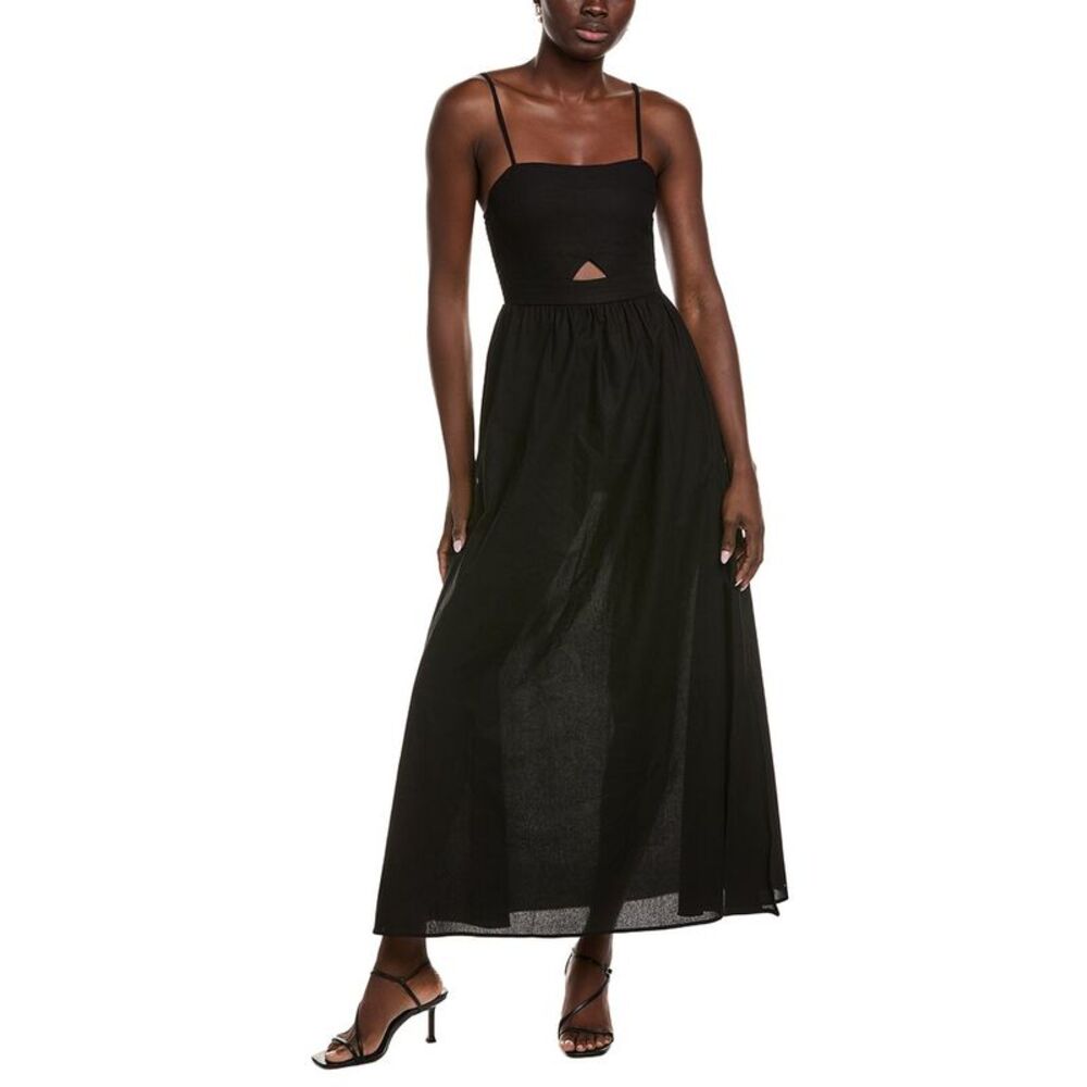 Ipponelli Womens  Midi Dress, Black